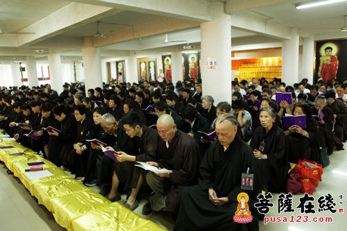 苏州皇罗禅寺举行冥阳两利三时系念法会