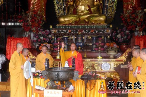 佛教-上海西林禅寺举行“十方缘·一日禅”体验活动
