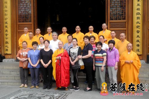 佛教-上海西林禅寺举行“十方缘·一日禅”体验活动