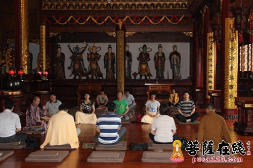 佛教-中国社会科学研究生院历届校友在西林禅寺体验“崇恩一日禅”