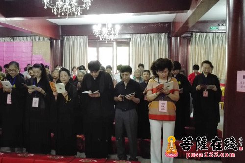 文化-上海松隐禅寺举行为期三天纪念观音菩萨诞辰法会