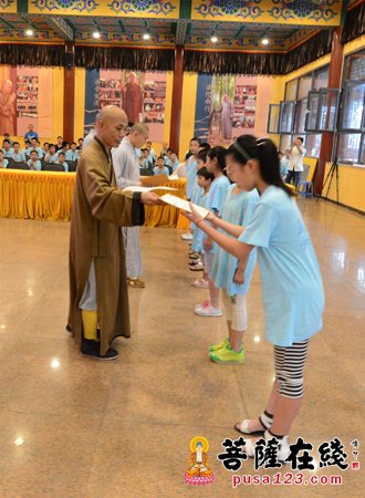 国学-邢台大开元寺第二届“生活禅”少年国学班圆满闭幕