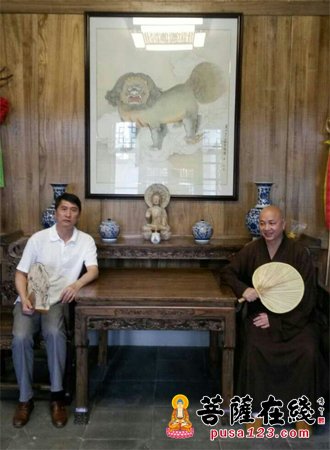佛教-山东大学副校长陈炎教授一行赴青州广福寺作专题讲座