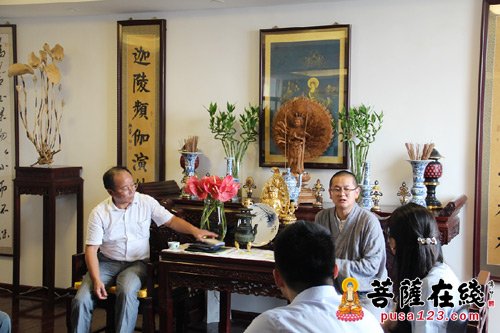 咸宁市-湖北省民宗委一处赵处长一行赴咸宁大乘禅寺视察