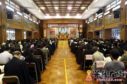 香港观宗寺、香海正觉莲社举办“纪念抗战胜利七十周年祈祷和平法会”