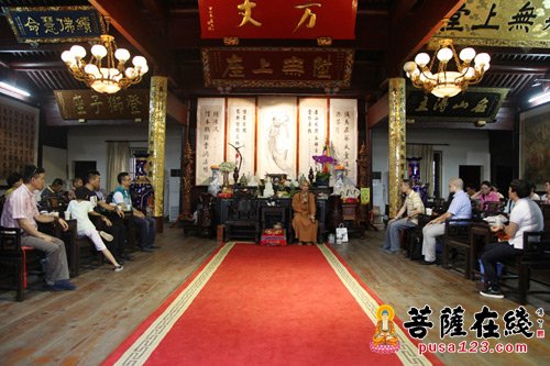 宁波-厦门观音寺参访团一行赴宁波天童禅寺参访