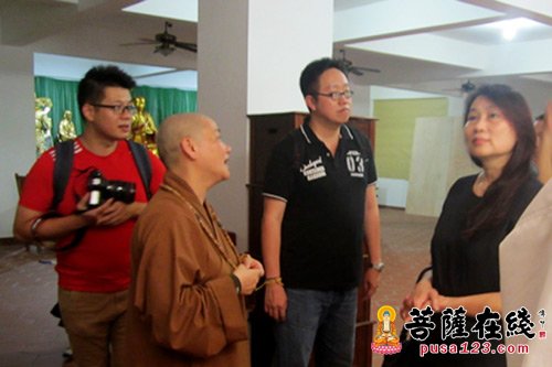 佛教-新加坡佛教居士林总裁梁美媚一行赴厦门进明寺参访