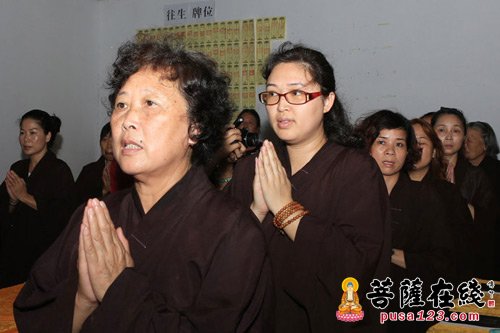 荆州-湖北荆州灵祇寺首届地藏七法会进入第四天