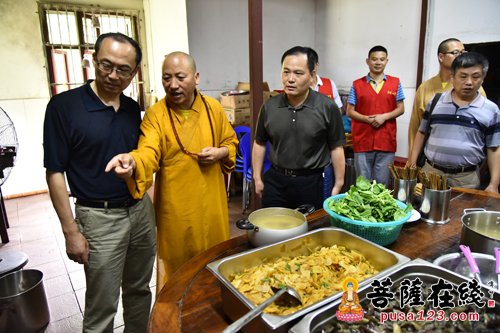清凉寺-南京鼓楼区民宗局领导一行赴清凉寺检查安全工作