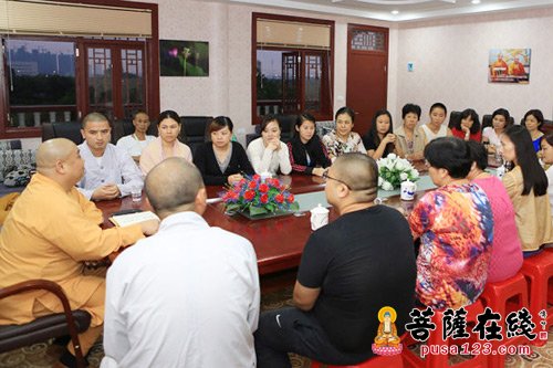 地藏菩萨本愿经-湖北荆州灵祇寺首届地藏七法会进入第五天