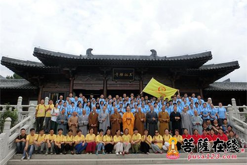 佛学-合肥开福寺佛学夏令营营员一行赴三祖禅寺参访