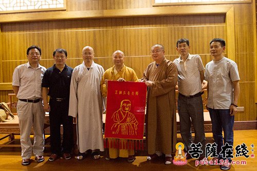 佛教-中佛协正慈副会长赴广州光孝寺参访 明生法师热情接待
