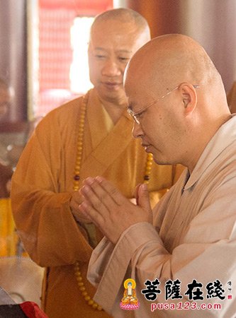 佛教-中佛协正慈副会长赴广州光孝寺参访 明生法师热情接待