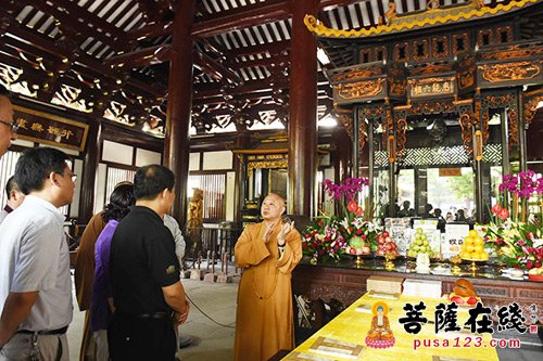 佛教-中佛协正慈副会长赴广州光孝寺参访 明生法师热情接待