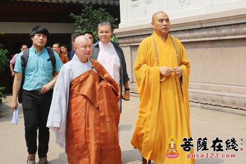 韩国曹溪宗佛教文化事业团一行访问上海市佛教协会