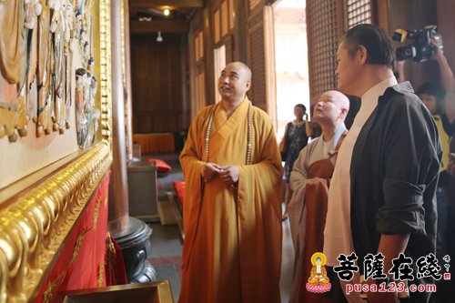 韩国曹溪宗佛教文化事业团一行访问上海市佛教协会