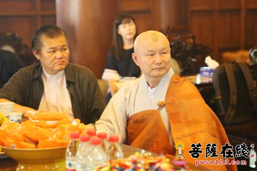 韩国曹溪宗佛教文化事业团一行访问上海市佛教协会