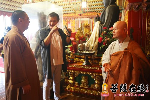 韩国曹溪宗佛教文化事业团一行访问上海市佛教协会