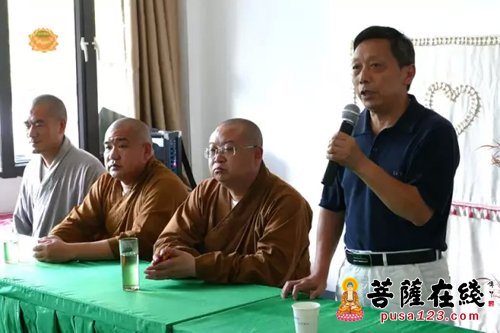 佛教-湖北省慈云助学资助仪式在黄石慈湖禅院举行