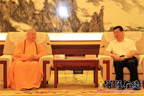 蔡晓明部长会见江西省佛协第五次全省代表会议代表
