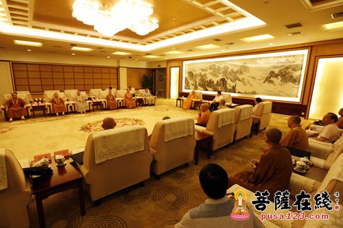 蔡晓明部长会见江西省佛协第五次全省代表会议代表
