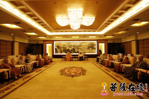 蔡晓明部长会见江西省佛协第五次全省代表会议代表