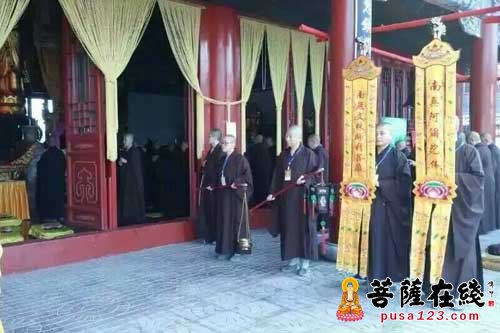 遼寧慈化寺傳授三壇大戒(二部僧戒)法會第十五天