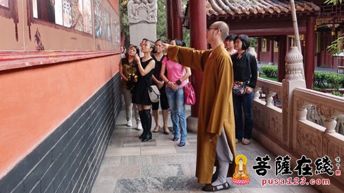 佛教-深圳清华大学研究院女子学堂参访团一行参访柏林禅寺