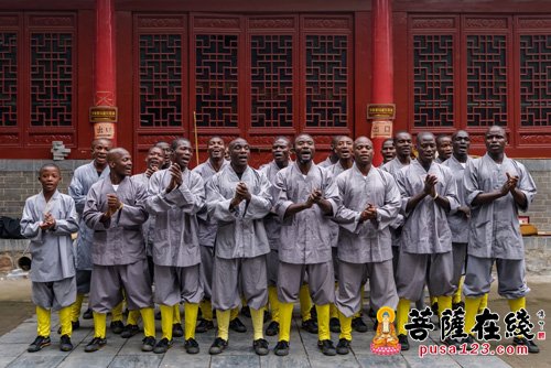 少林寺-“文化部第三届少林功夫非洲学员班”结业典礼在少林寺举行