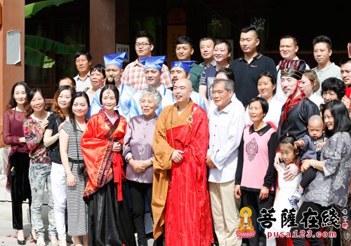 婚礼-太仓市同觉寺举办佛化婚礼 曙提大和尚主持