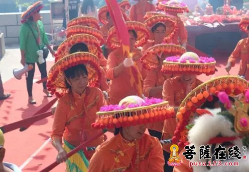 民俗-大亚湾清泉古寺举行传统民俗活动舞龙舞狮庆佳节