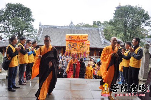 佛教-重庆长寿菩提寺开放周年庆典暨佛教珍宝开展仪式举行