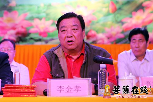 淄博小楷协会书佛经百人展暨庆祝普照寺书画院成立二周年活动举行