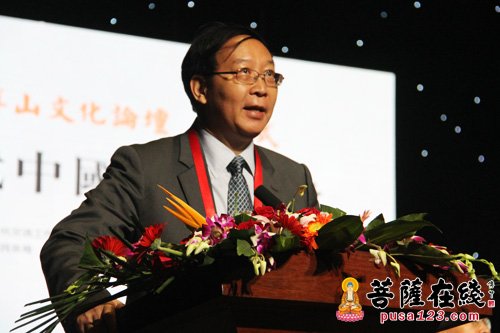 文化-2015首届博山文化论坛开幕式在山东博山正觉寺举行