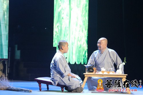 文化-中华原创禅茶音乐会博山首场演出在正觉寺举行