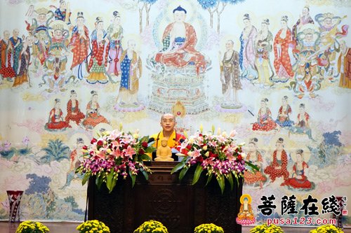 佛教-照慧法师应邀赴宝陀讲寺作《佛弟子的礼仪素养之道》专题讲座