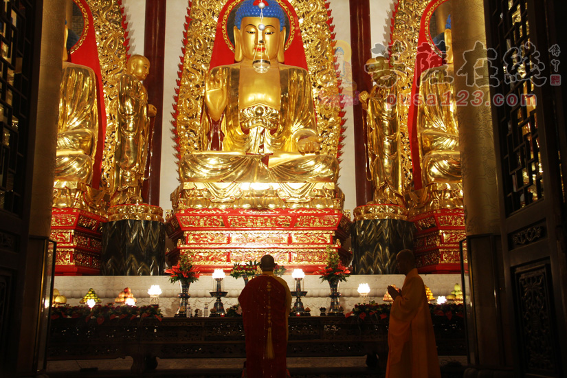 【高清图集】博山正觉寺举行禅修茶道烛光音乐会暨燃灯祈福法会