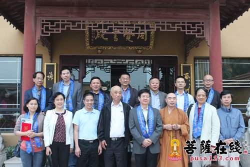 江苏太仓-江苏太仓同觉寺举行“城郊寺院与新农村建设”交流会