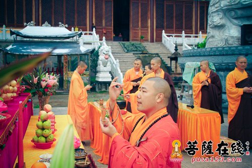 温州西隐古寺举行山门殿、钟鼓楼、西厢房开工庆典仪式