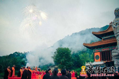 温州西隐古寺举行山门殿、钟鼓楼、西厢房开工庆典仪式