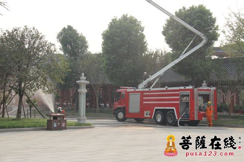 宝林-常州淹城宝林禅寺举行宗教场所突发事故综合演练
