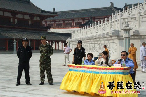 宝林-常州淹城宝林禅寺举行宗教场所突发事故综合演练