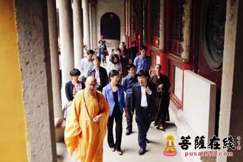 大佛寺-浙江省副省长梁黎明一行调研新昌大佛寺