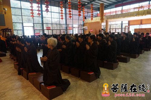 佛教-南安佛协重阳节感恩活动在福建南安雪峰禅寺举行