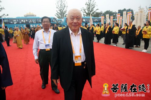佛教-高僧云集 第四届世界佛教论坛52个国家代表嘉宾入场