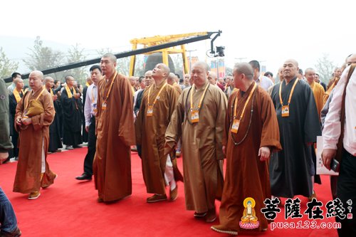 佛教-高僧云集 第四届世界佛教论坛52个国家代表嘉宾入场