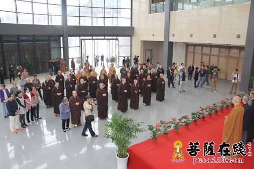 佛教-“水墨有灵·禅意无边”佛教文化书画展在新昌开幕
