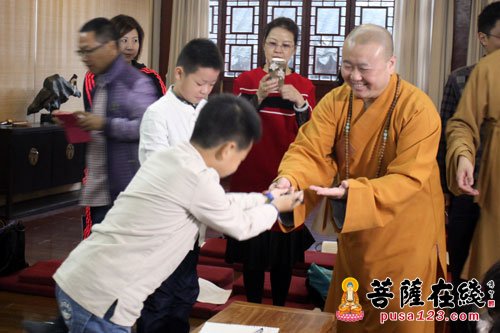 国学堂-“觉群少儿国学堂开班典礼”于上海玉佛禅寺隆重举行