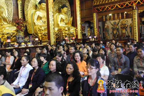 佛教-上海西林禅寺《崇恩书院》“梵呗唱诵班”举行开学典礼