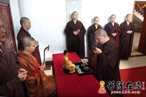 圣凯法师应邀赴宝陀讲寺作《慈悲与感应》大型佛学专题讲座